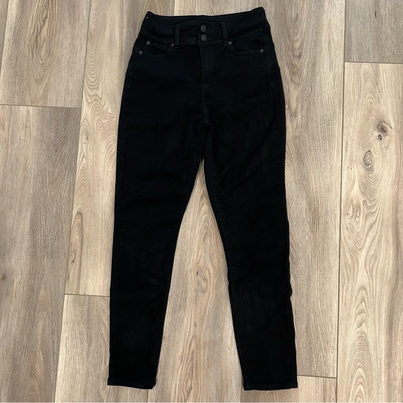 Fashion Nova Snatch Me Tight Booty Lifter Skinny Jeans - Black Size 9 - Picture 9 of 17